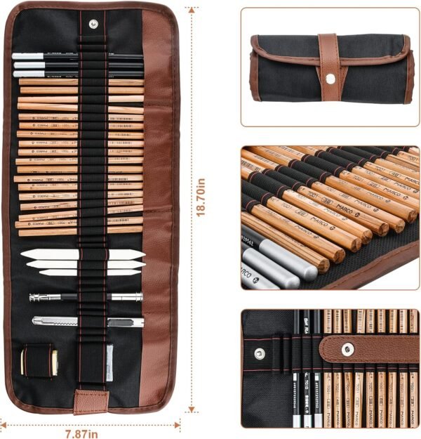 Professional Sketching Pencil Set - Image 2