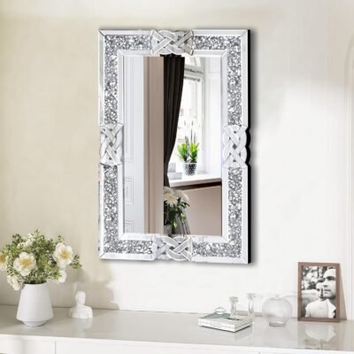 Crushed Diamond Wall Mirror